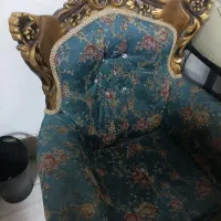 مبل ۷ نفره سلطنتی تمام چوب