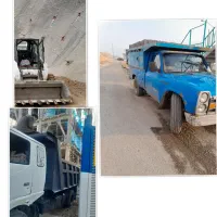 حمل نخاله با نیسان وخاوروکارگر وبابکت