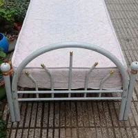 تختخواب فلزی یکنفره|تخت و سرویس خواب|علی‌آباد کتول, |دیوار