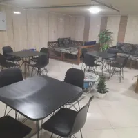 میز و صندلی مشکی دست ۴ نفره ۴۲۵۰