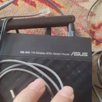 دو عدد مودم Asus|مودم و تجهیزات شبکه|بیرجند, |دیوار