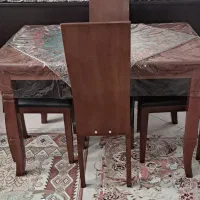 میز نهار خوری ۴/۶ نفره بسیار با کیفیت