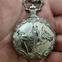 ساعت جیبی آنتیک قدیمی کوارتز ژونگفا