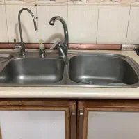 کابینت اشپزخانه اجاق و سینک ظرفشویی