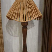 آباژور گوشه سالنی چوبی