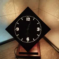 آباژور چراغ دار