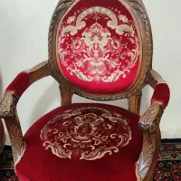 مبل کلاسیک (سلطنطی )مخمل چوب روسی|مبلمان خانگی و میز عسلی|میاندوآب, |دیوار