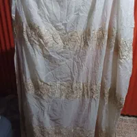پرده حریر سالن وپنجره بهماره میله آلومنیوم