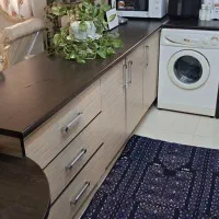 فروشنده کابینت  دست دوم با هود و سینک بسیار تمیز|مصالح و تجهیزات ساختمان|کرج, کوی کارمندان شمالی|دیوار