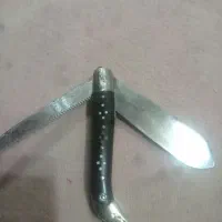 چاقو دست شاخ قدیمی