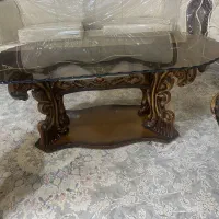 میز جلو مبلی چوب راش