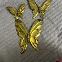 دیوارکوب پروانه برنزی