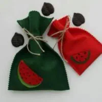 گیف های یلدایی با نمد|صنایع دستی و سایر لوازم تزئینی|تاکستان, |دیوار