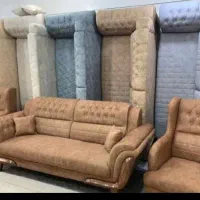 مبل (مارشال) وجهیزیه کامل عروس *تختی*|مبلمان خانگی و میز عسلی|پلدختر, |دیوار