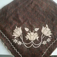 ترمه سرمه دوزی  رو میزی