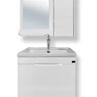 انواع روشویی کابینتی با آینه باکس