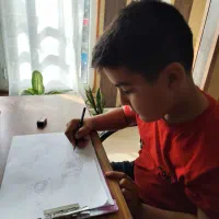 آموزش نقاشی کودکان و بزرگسالان|خدمات آموزشی|ساوه, |دیوار