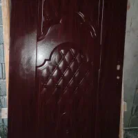 درب چوبی به هم آه چهارچوب