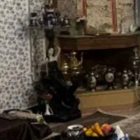 مجسمه پلی استیر با ۲ شیشه دایره