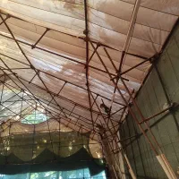 چادور برزنتی زمین تنیس کارکرده|کوهنوردی و کمپینگ|تهران, درکه|دیوار