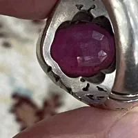 انگشتر یاقوت کهنه سافایر ارغوانی بسیار خاص کمیاب|جواهرات|تهران, وردآورد|دیوار