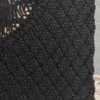 شال بافتنی سه گوش