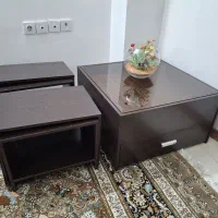 میز جلو مبلی به همراه چهار عسلی