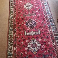 کناره دست باف گبه طرح فرش|فرش|شیراز, فخرآباد (دروازه کازرون)|دیوار