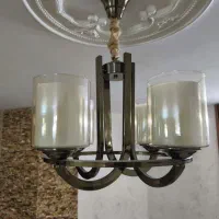 دو عدد لوستر 4شعله اورجینال