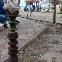 قلیان چوبی با طمع لیمو نعنا