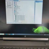 لپتاپ ۱۷ اینچ ۸ هسته ای گرافیکدار i7 HP بی نقص ssd|رایانه همراه|رشت, منظریه|دیوار