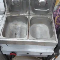 یک عدد بنماری ۲ لگنه و سرخ کن گازی|فروشگاه و مغازه|معصومیه, |دیوار