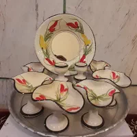 هفت سین سفالی|صنایع دستی و سایر لوازم تزئینی|فارسان, |دیوار