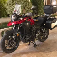سوزوکی وی استروم Suzuki V- strom|موتورسیکلت|اصفهان, قلعه طبره|دیوار
