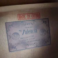 گیتار والنسیا Cg180|گیتار، بیس، امپلیفایر|اندیشه, اندیشه فاز ۳|دیوار