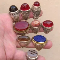 انگشتر های نقره سنگین گرمی