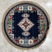 ** قالیچه گرد قطر سنتی **|فرش|گلبهار, شهر جدید گلبهار|دیوار