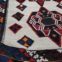 گلیم دستباف قشقایی|گلیم، جاجیم، گبه|جره و بالاده, |دیوار