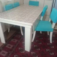 نهار خوری شش نفره|میز و صندلی غذاخوری|گرگان, |دیوار