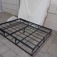 کفی تخت دونفره فلزی جکدار|تخت و سرویس خواب|مشکیندشت, |دیوار