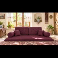 فروش ویژه پشتی هفت تیکه ساتن کاشان