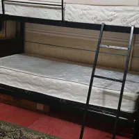 تخت دو طبقه نوجوان همراه تشک