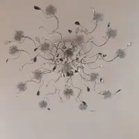 لوستر ۱۶ شاخه کنترلی|لوستر و چراغ آویز|تهران, جنت‌آباد مرکزی|دیوار