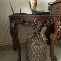 مبل۹نفره چوب راش منبت|مبلمان خانگی و میز عسلی|هشتگرد, هشتگرد قدیم|دیوار