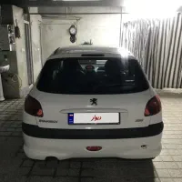 پژو ۲۰۶ تیپ۲ مدل ۹۵|خودرو سواری و وانت|ساری, |دیوار