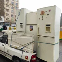 خریدار یخچال تعمیری خراب از در خونه