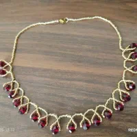 گردنبند منجوق و مروارید|بدلیجات|زنجان, |دیوار