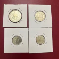مجموعه ۴ عددی سکه نقره محمد رضا شاه پهلوی|کلکسیون سکه، تمبر، اسکناس|کرمانشاه, |دیوار