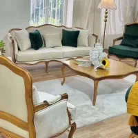 مبل فرانسوی چکی|مبلمان خانگی و میز عسلی|مشهد, گرجی علیا|دیوار