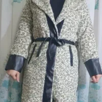 پالتو مانتوی مجلسی پلنگی چرم کاپشن مارک و برند|لباس|اصفهان, ملاصدرا|دیوار